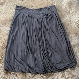 Chalet grey midi skirt